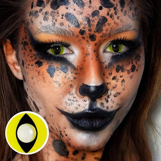 【Halloween&Cosplay】Yellow Cat Eye