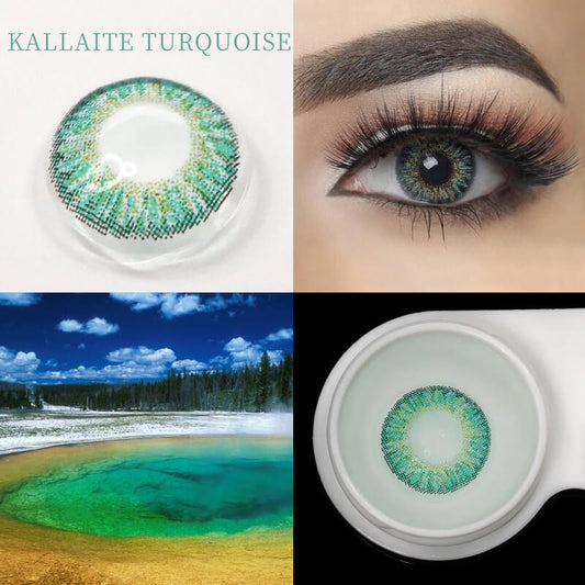 Three Tone KALLAITE TURQUOISE GREEN | 1 Year