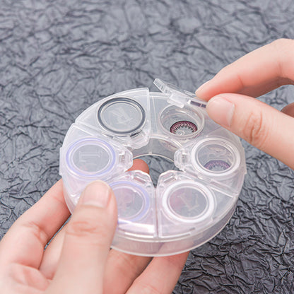 [Flash Sale] 3 Pair Round box Contact Case